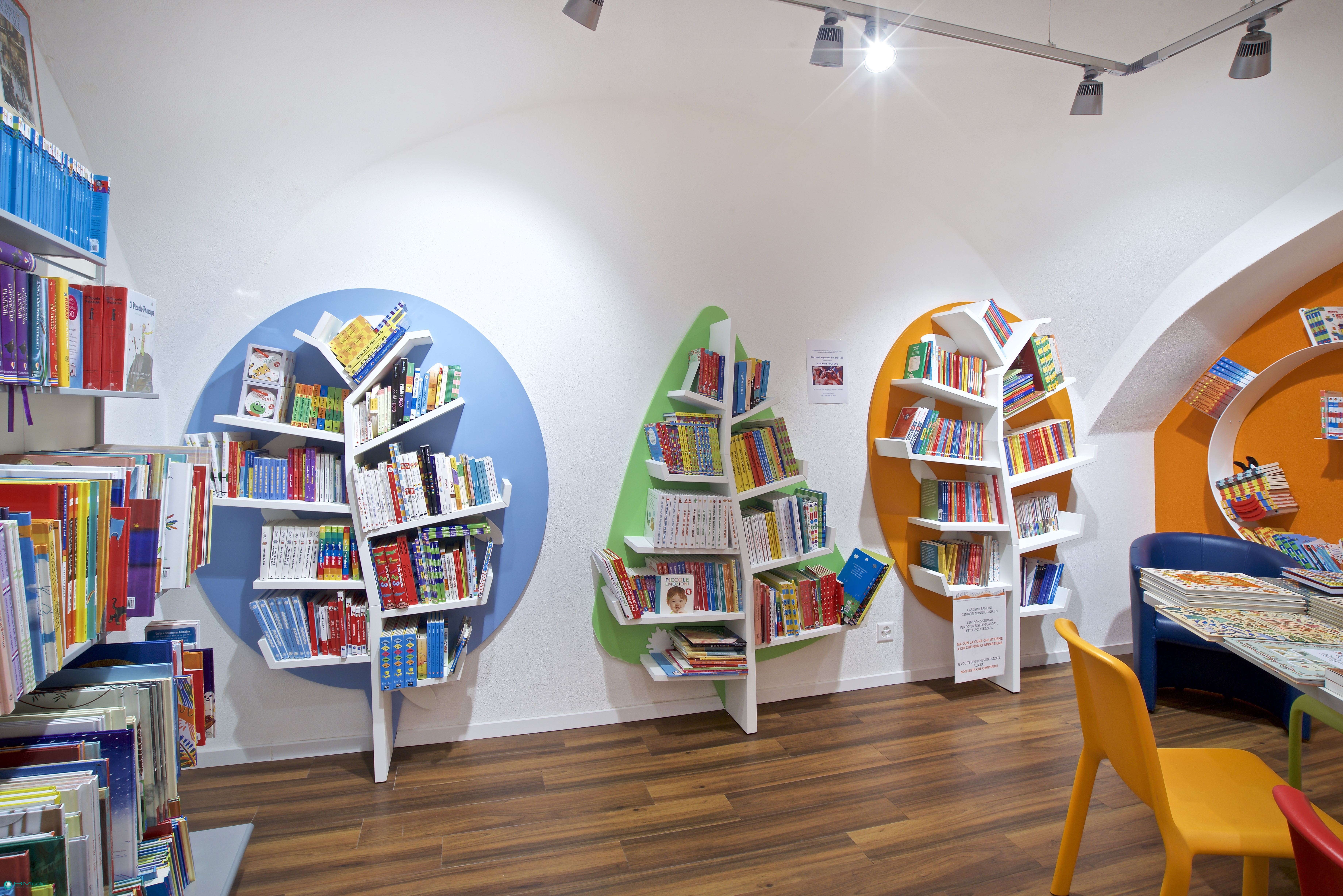 progetto arredo libreria biblioteca su misura - forniture italia svizzera -  bmitalia - madeinitaly